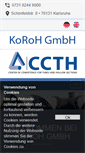 Mobile Screenshot of koroh.net